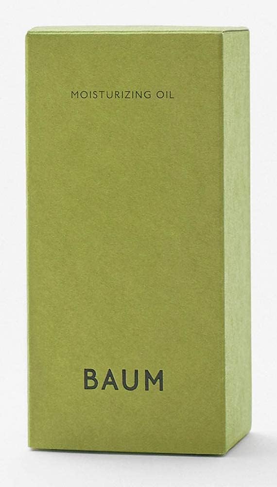 日本 資生堂BAUM MOISTURIZING OIL臉部保濕精油 60ml 天然無添加及環保產品