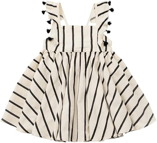 日本 MARLMARL loisir sun dress 幼兒條紋小洋裝(70-90/100-120cm)