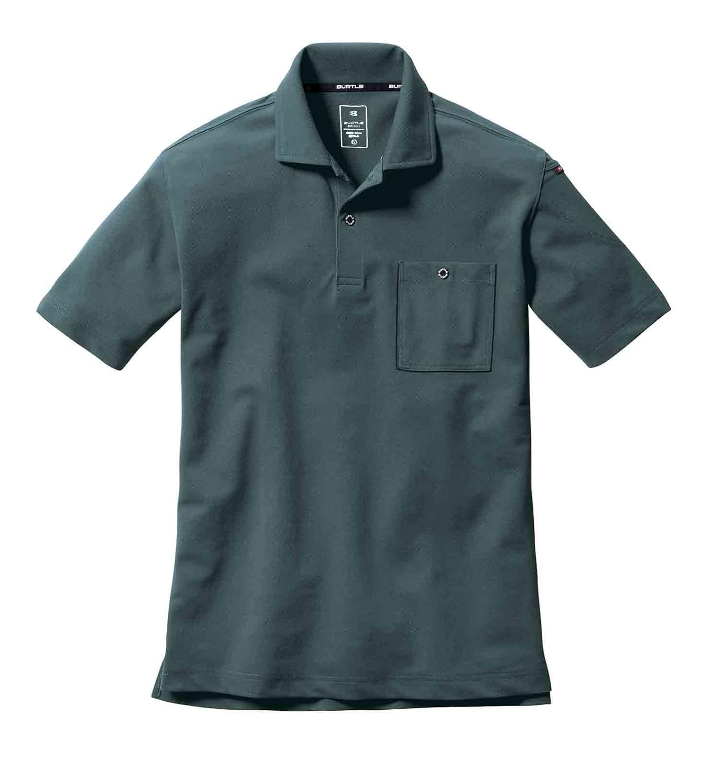 BURTLE 短袖Polo衫 667 工作服 全年 男士 女士 弹力 吸汗速干 除臭 工作服 BURTLE 附贴纸