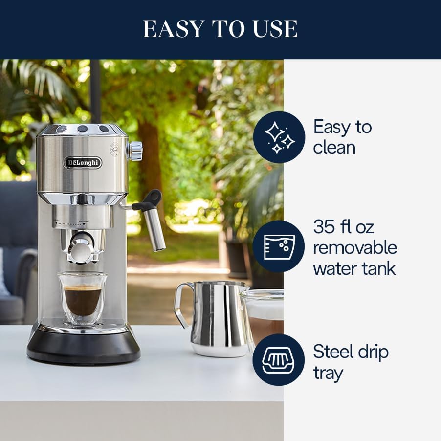 日本DeLonghi 迪朗奇 濃縮咖啡機 EC680 咖啡機 EC885J 卡布奇諾 奶泡 美式咖啡機 23年款