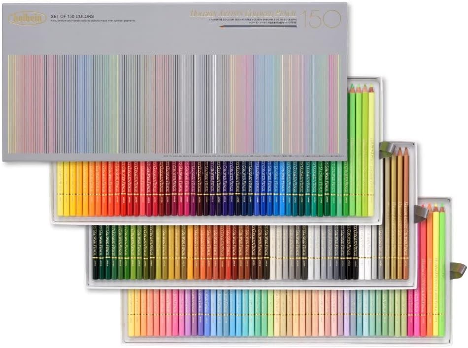日本製 好賓專家級油性色鉛筆Holbein Artists’ colored pencil 好賓150色油性色鉛筆