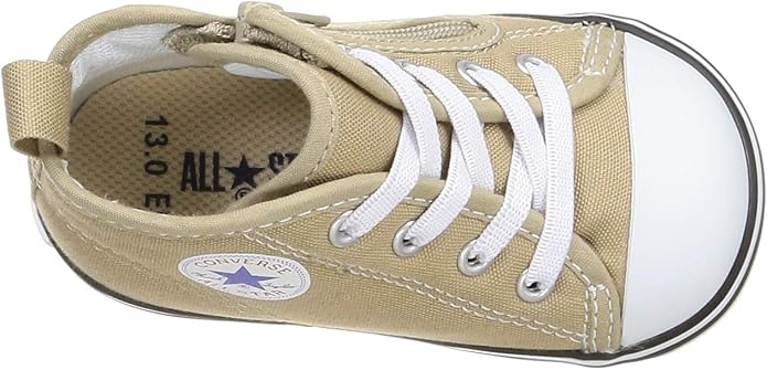 日本 Converse BABY ALL STAR N COLORS Z 童鞋 拉鍊 奶茶