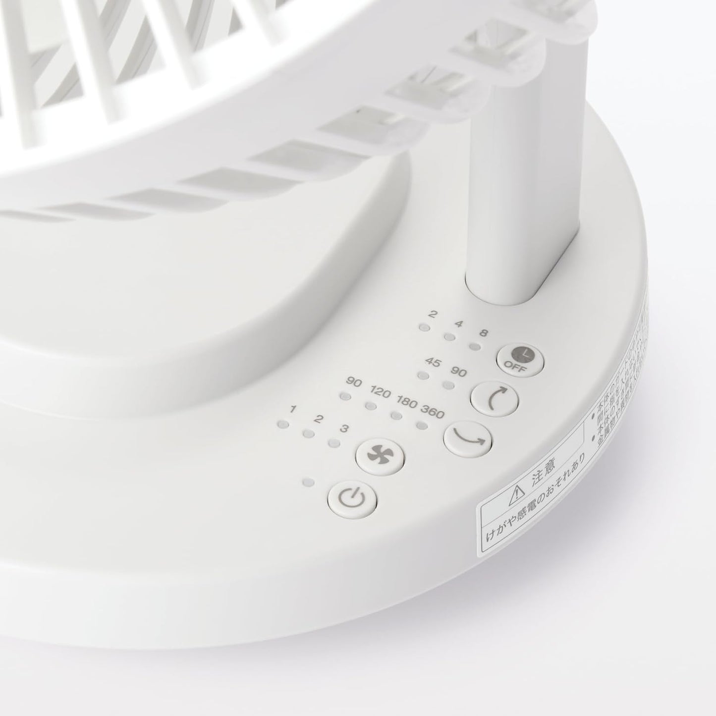 日本2024年 無印良品 MUJI MJ-OCF18循環風扇 夏季新品 適用18帖大小 360度搖擺 含香薰盒 斷電自