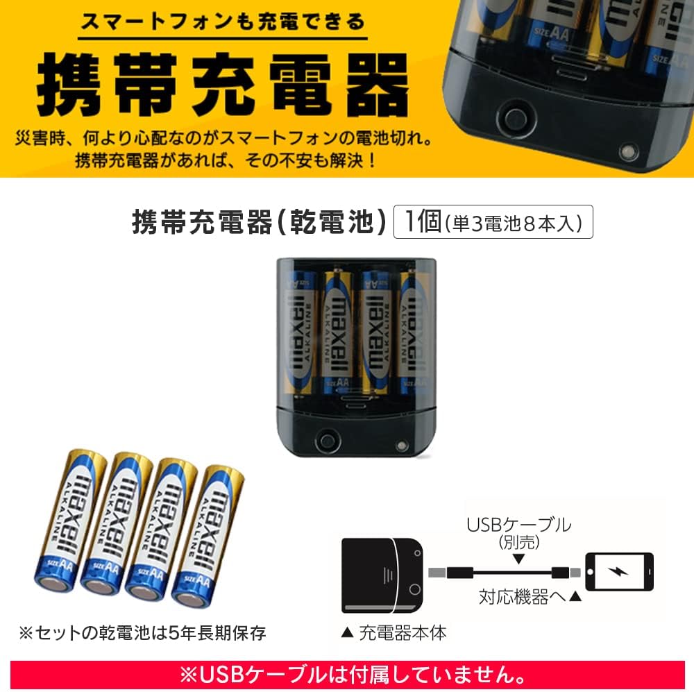 IRIS OHYAMA 防災用品 防災背包 防災套裝 62件套裝 簡易廁所 NBS2-62