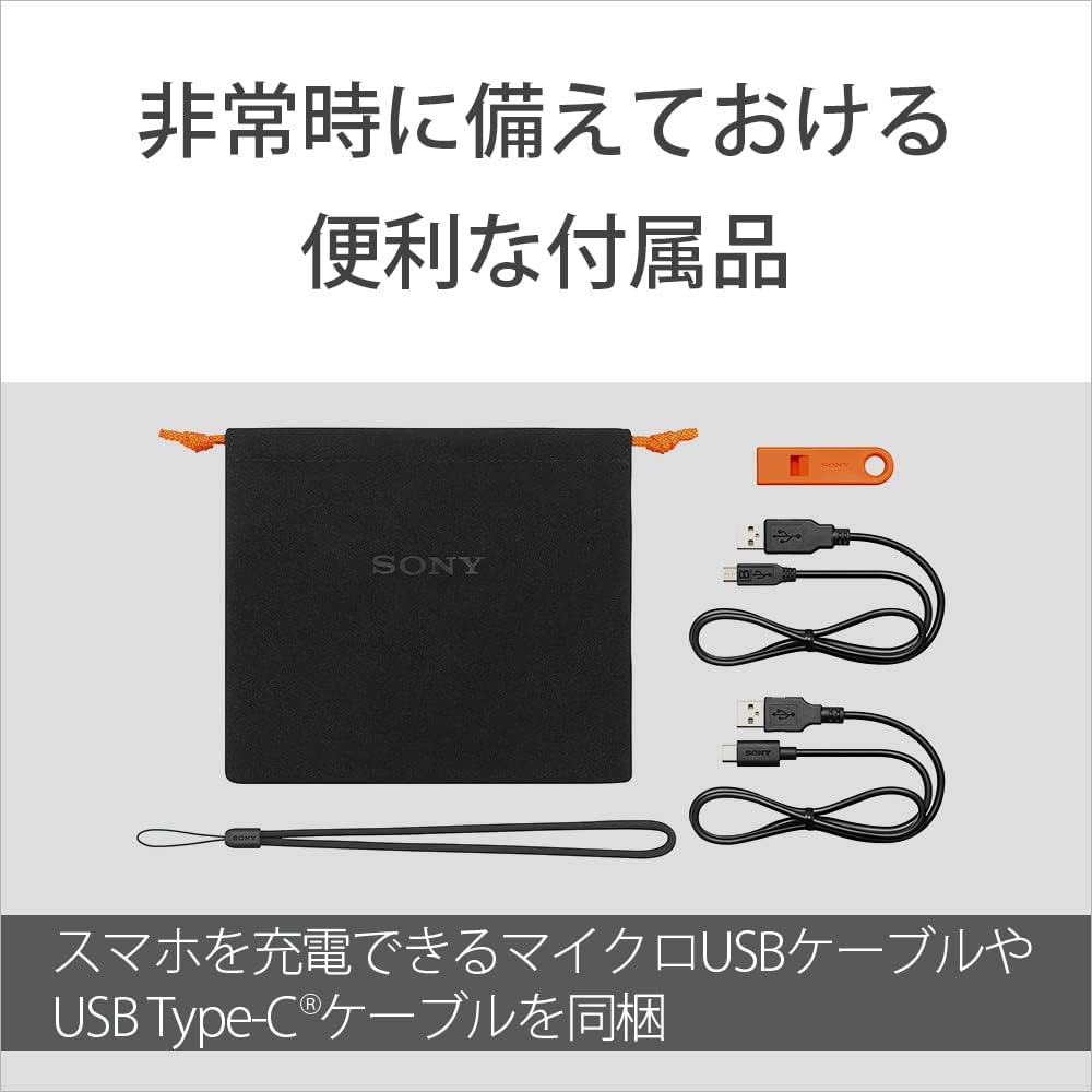 SONY 索尼 地震防災用品 緊急 便攜式 收音機 LED燈 手機電筒 太陽能 防水 ICF-B300