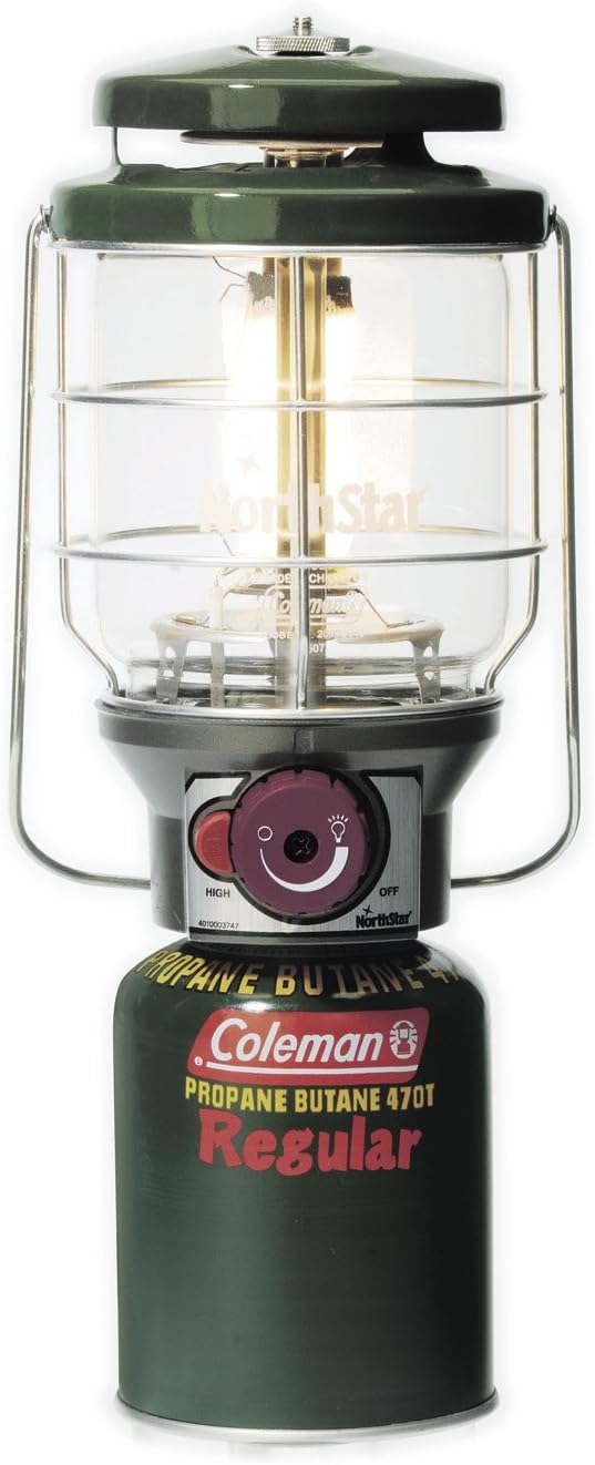 日本Coleman 2500 North Star LP 北極星瓦斯燈 露營燈 瓦斯燭燈 美學燈 汽化燈 照明