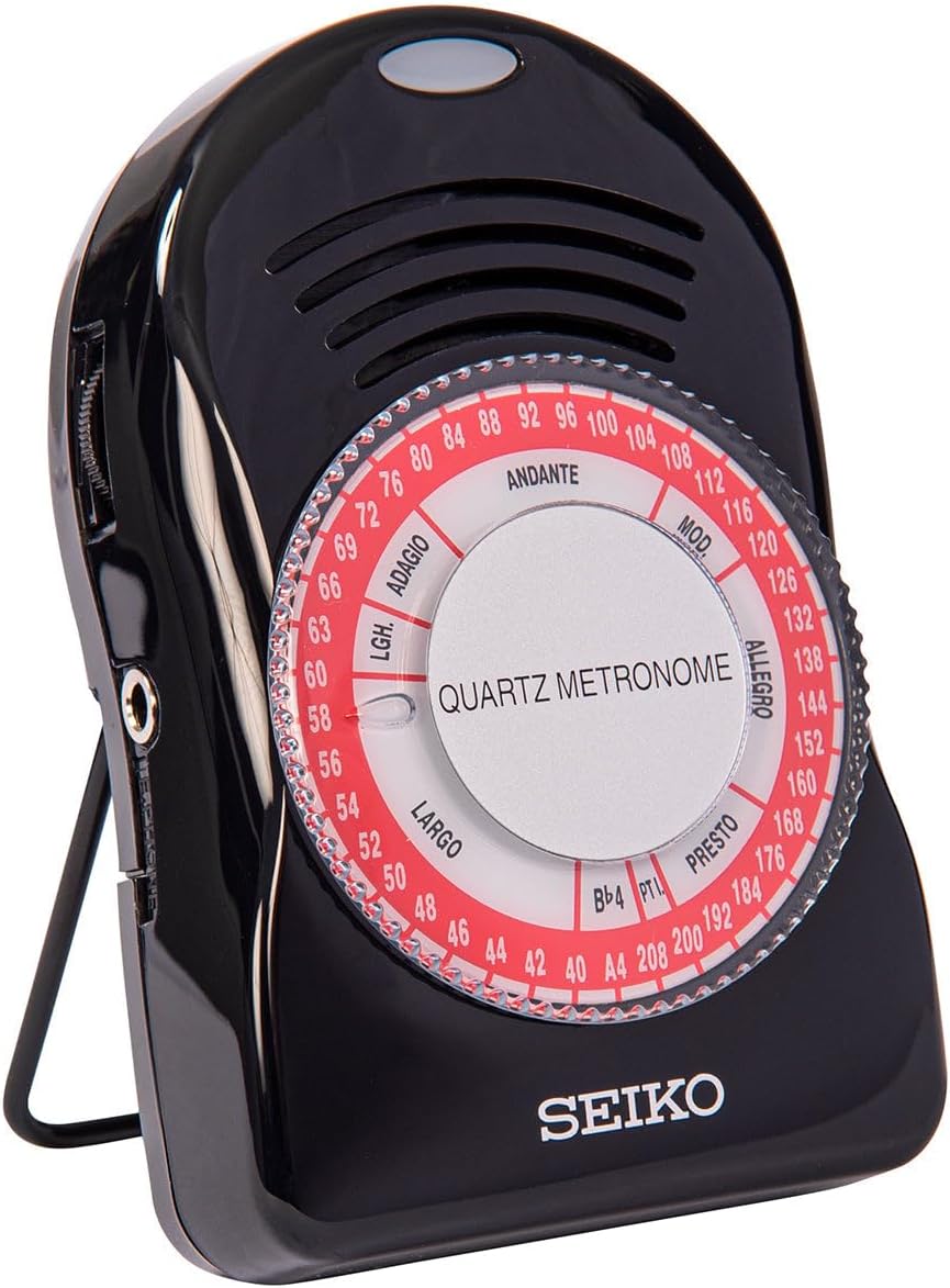 日本精工SEIKO節拍器sq50v鋼琴考級古箏架子鼓吉他電子節奏器通用