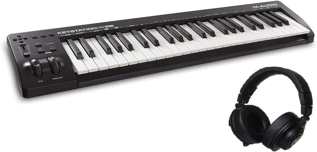 M-AUDIO Keystation Mini32鍵 49鍵61鍵88鍵 MK3 USB MIDI 鍵盤