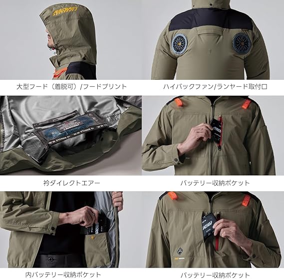 2025 新色 迷彩綠 日本 Burtle 無袖背心 短袖 長袖 空調服 作業服 AC2084