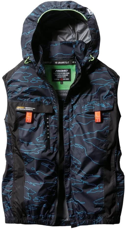 2024 新色 迷彩綠 日本 Burtle 無袖背心 短袖 長袖 空調服 作業服 AC2024