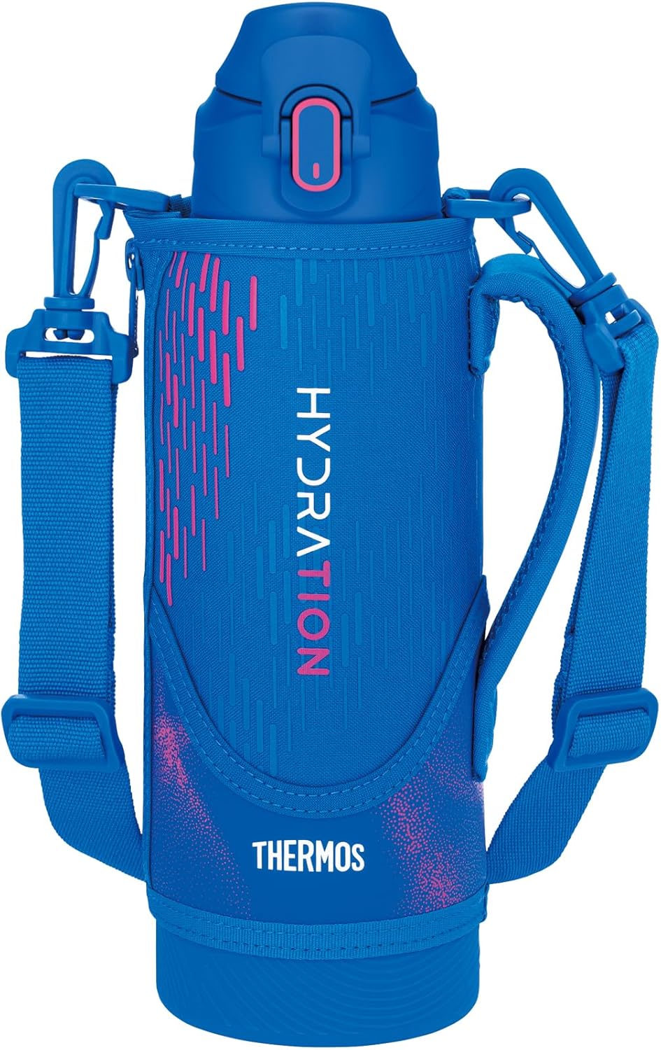 日本 THERMOS 膳魔師 不鏽鋼真空 保冷瓶FJS-1000F BKOR 1 L露營 水壺