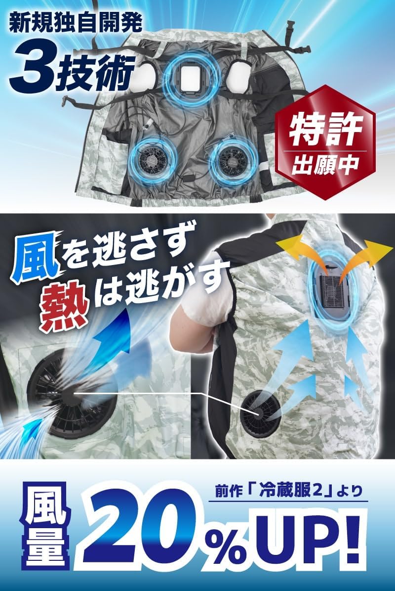 日本 thanko 新款 TKCV24 單品 空調服專用 作業服 工作服 電池 風扇