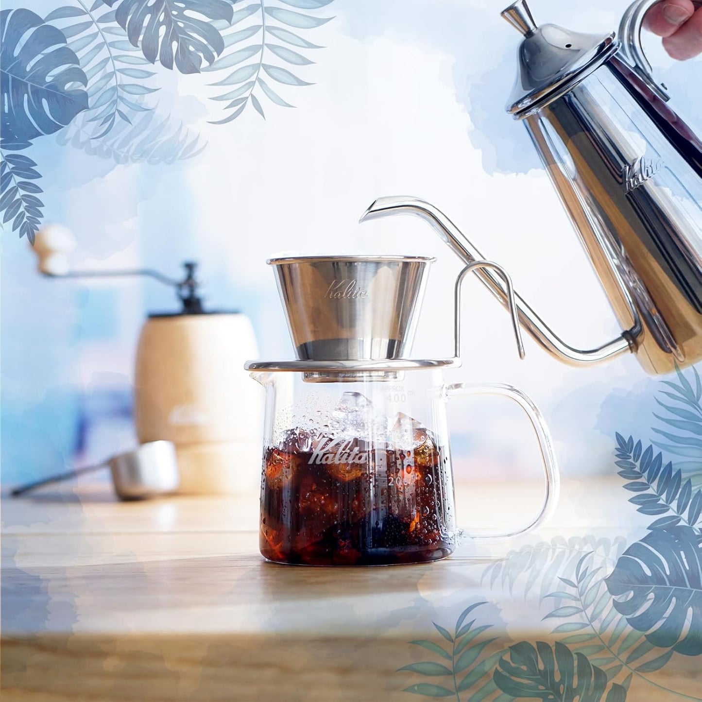 日本 Kalita x TSUBAME 155系列 不鏽鋼 蛋糕型濾杯 蛋糕型濾杯 咖啡漏斗 卡莉塔