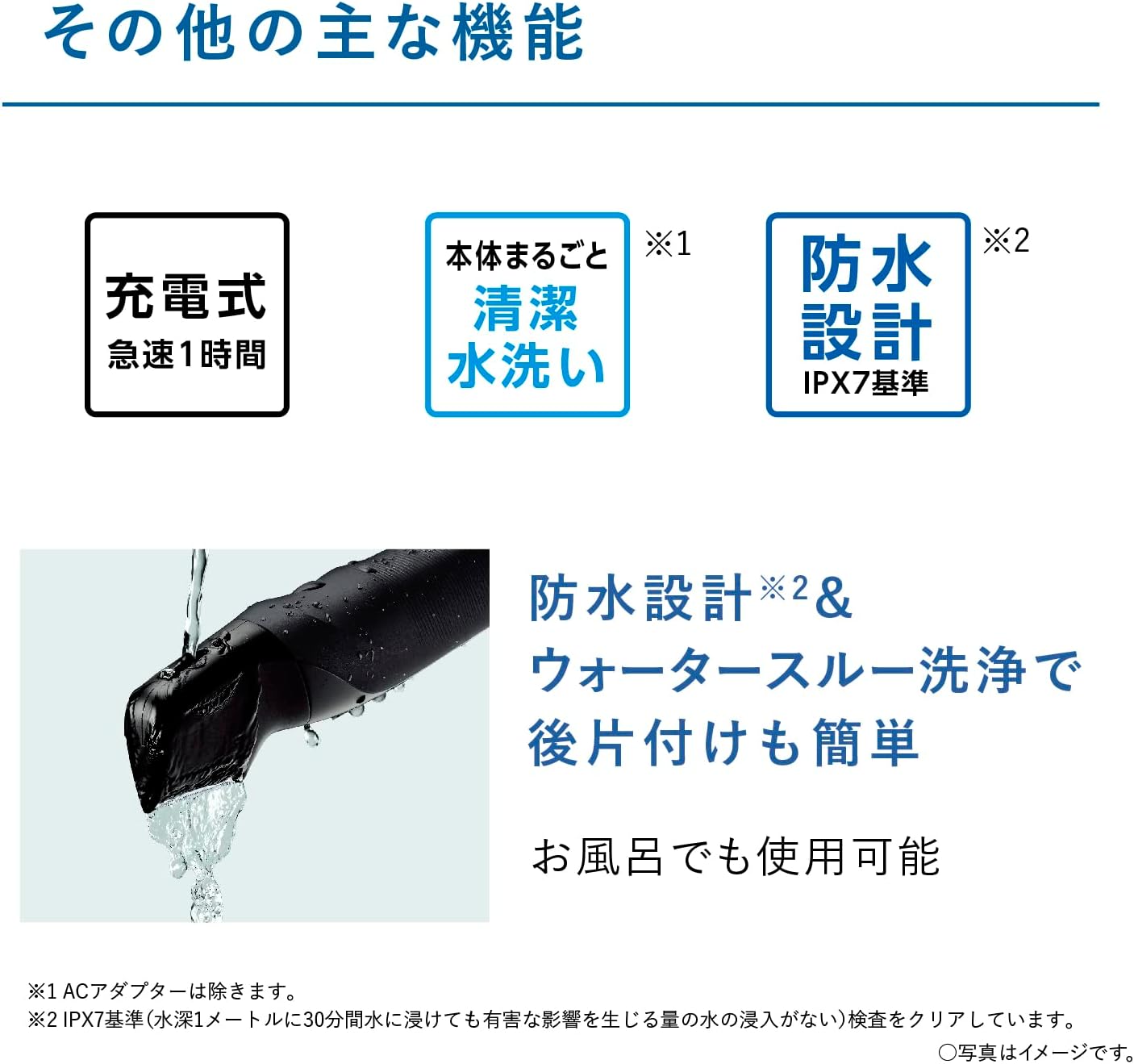 Panasonic ER-GK81 男士美體刀 可除Panasonic ER-GK82-K 全機防水 急速充電 電動除毛