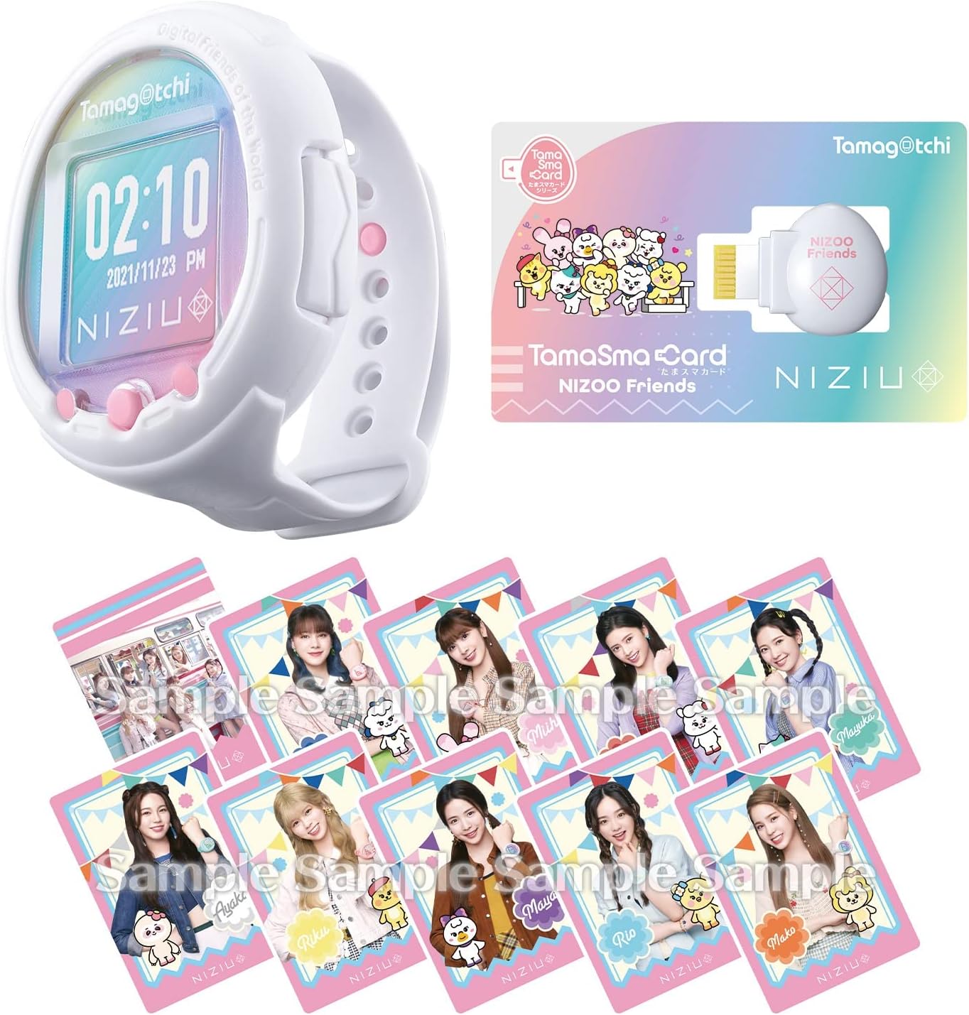 Japanese Tamagotchi Smart NiziU Special Set Electronic Chicken Watch Pet Machine