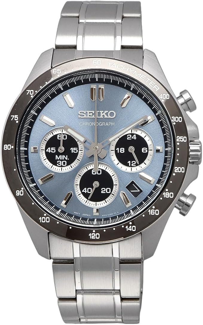 日本 SEIKO 三眼計時腕錶 SBTR027 日本限定 日本公司貨 日本精工 不鏽鋼錶殼 日常防水 石英錶 計時