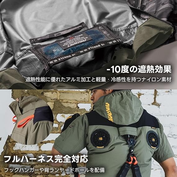 2025 新色 迷彩綠 日本 Burtle 無袖背心 短袖 長袖 空調服 作業服 AC2084