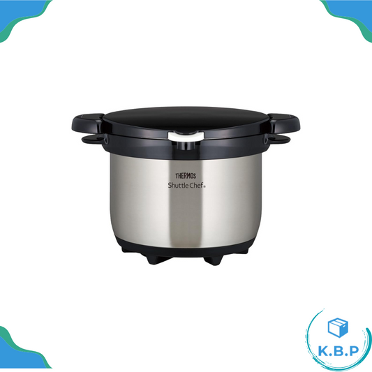 日本 THERMOS膳魔師真空保溫悶燒鍋4.5L /3L不鏽鋼KBG-4500 KBG-3000 CS