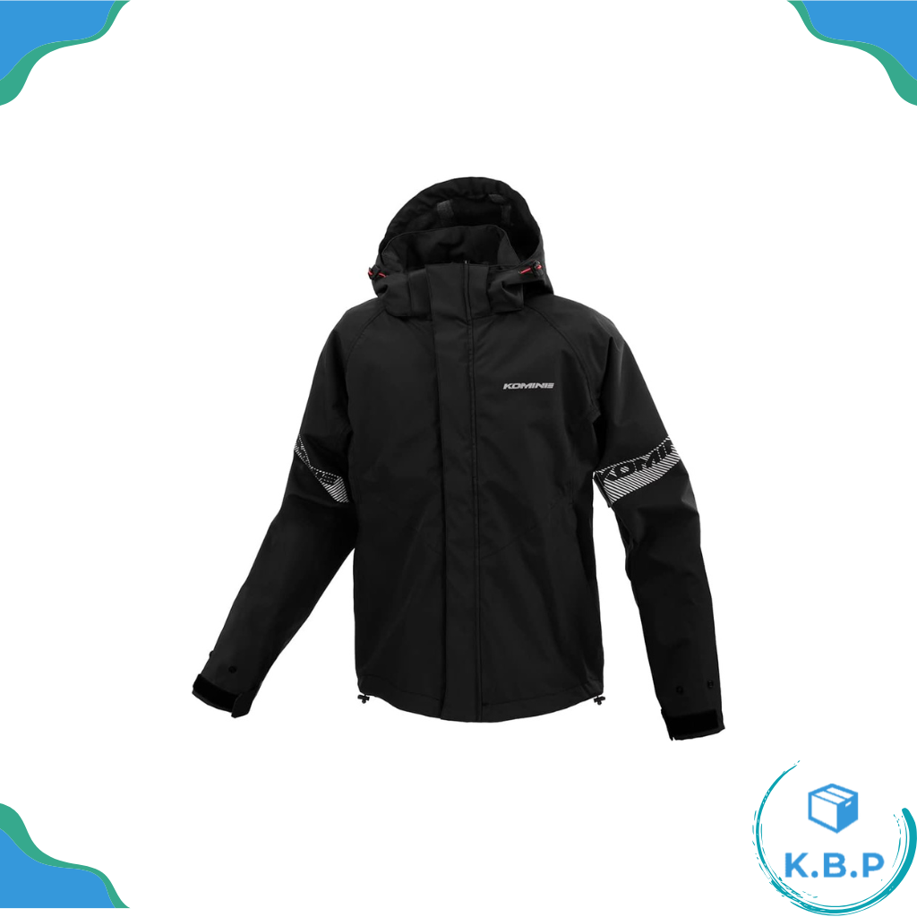 Japan KOMINE RK-549 two-piece knight raincoat breathable waterproof adjustable high reflective storage bag RK-549
