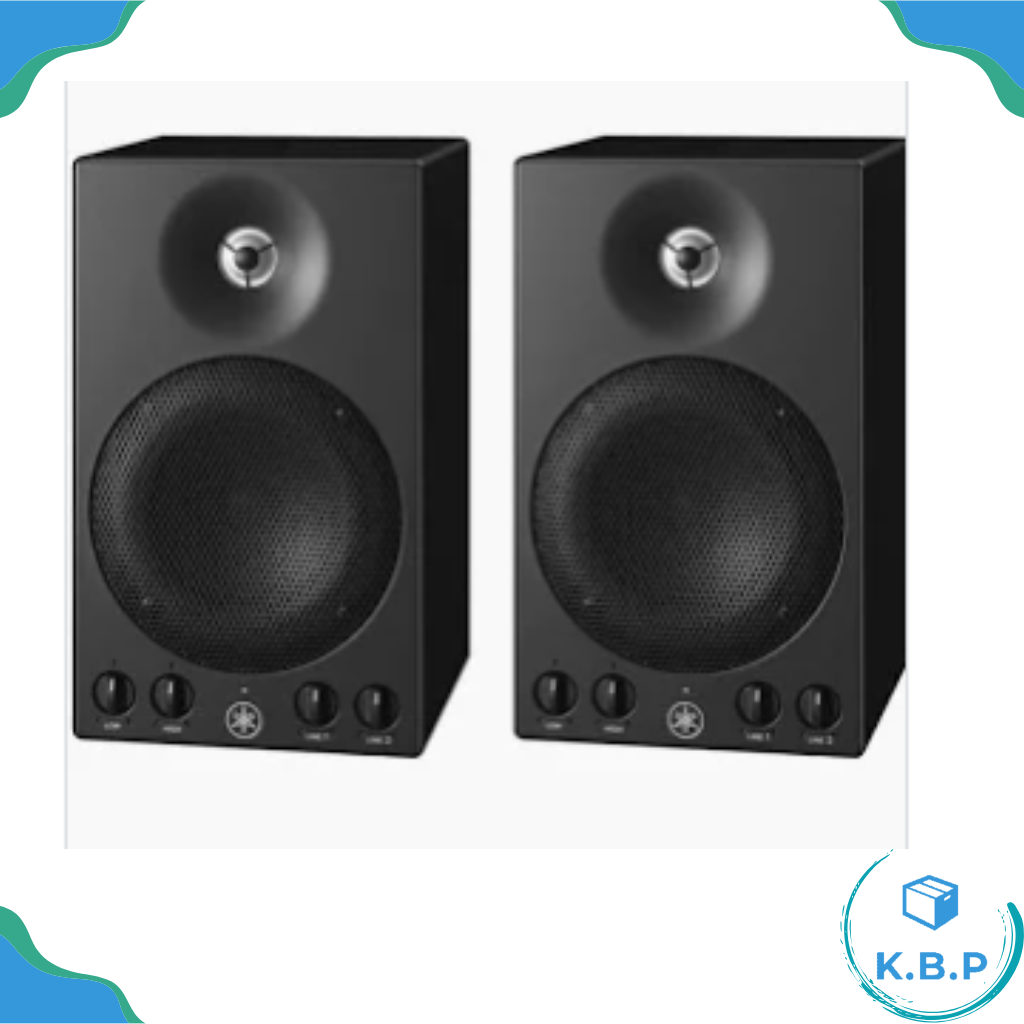 Yamaha MSP3A Powered Monitor Speakers, 1 Pair (2 Units)