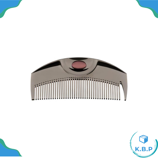 Japan LOVE CHROME PG TSUKI high quality black silver gold facial care hair comb recm