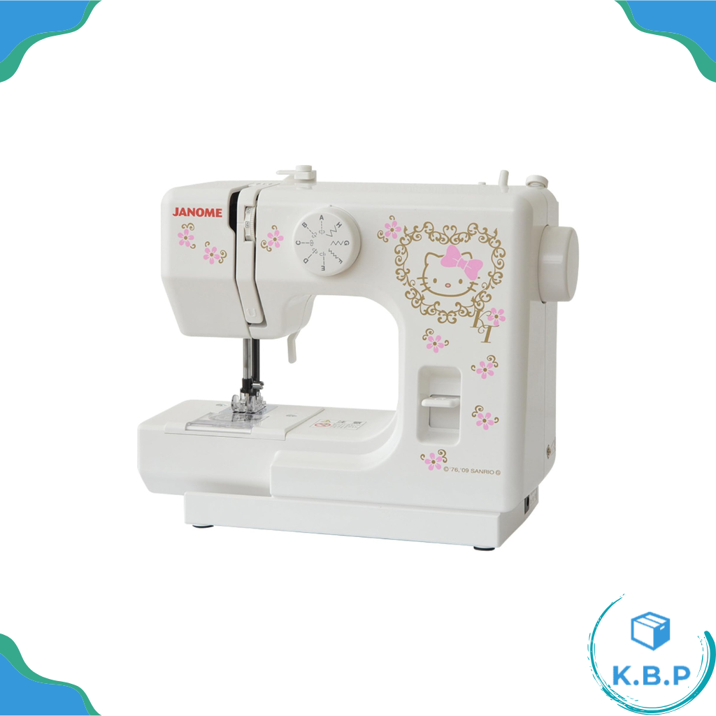 車樂美 小型縫紉機 JANOME 日本 手提裁縫機 可愛 Kitty KT-35 PN-20 迷你 裁縫