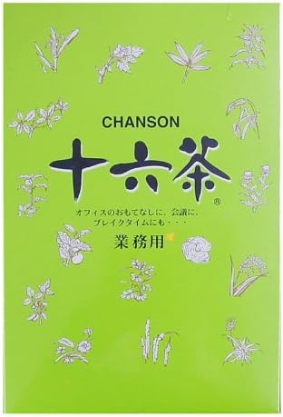 Chanson Cosmetics Juroku Tea Commercial Use, 0.2 oz (6 g) x 50 P x 3 Sets