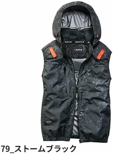2026 新型 Burtle ac2094 HB 高背風扇開口  空調服專用 作業服 工作服