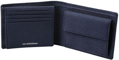 Japan Yoshida PORTER CURRENT leather short wallet leather short wallet 052-02203 Yoshida Kaban Japan Porter