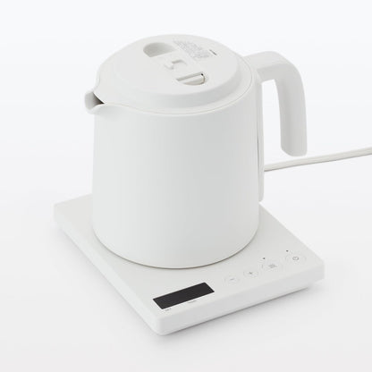 24年新品 MUJI 無印良品 附控溫功能 電熱水壺 0.8L 日本直郵 MJ-KEC08