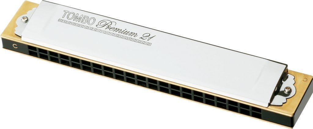 TOMBO No.3521 (A-Dnm) Rolling compound harmonica C key advanced 21 3521 premium