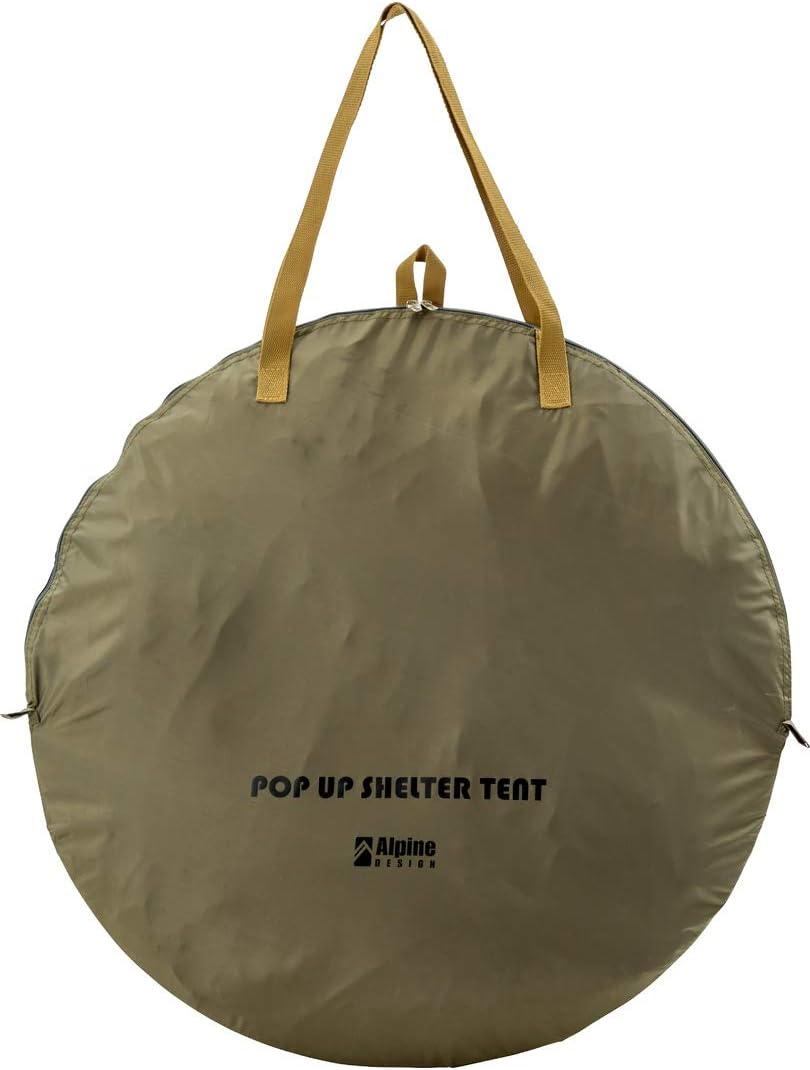 Japan Alpine DESIGN - Single person quick throw military tent Japanese marching tent instant throw instant fold yarn net mosquito net WAQ Helinox