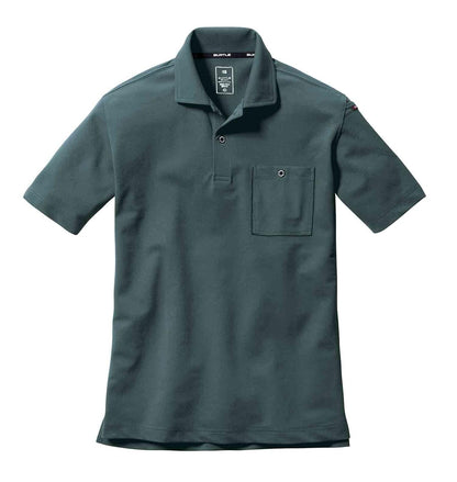 BURTLE 短袖Polo衫 667 工作服 全年 男士 女士 弹力 吸汗速干 除臭 工作服 BURTLE 附贴纸