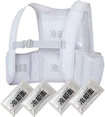 日本原裝 TULTEX Aitos 涼感背心 工作服 外套 冷感 降溫消暑 媽祖遶境 工地 外送 運動 空調