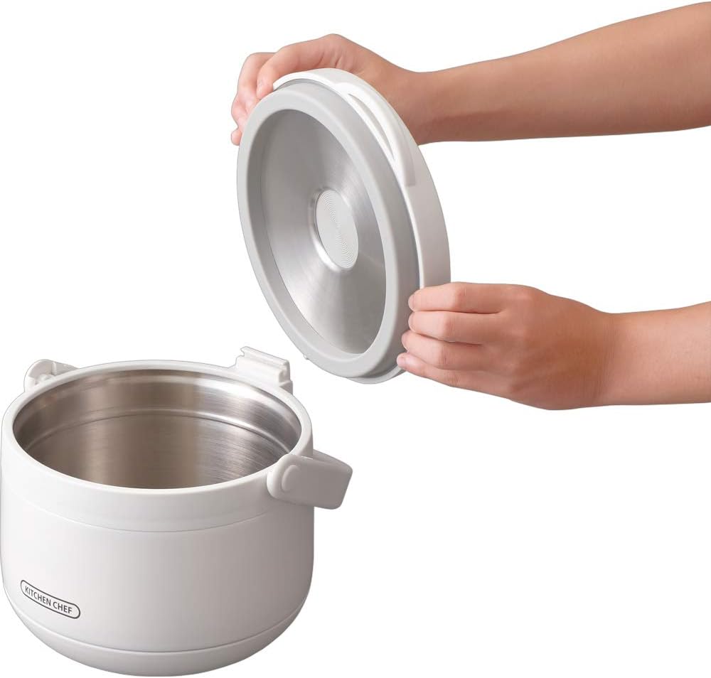 IRIS OHYAMA Japan stew pot 2.7L 4.5L stew pot camping pot stew pot insulation pot heat preservation conditioning RWP-N45