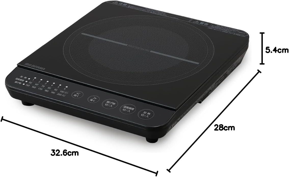 日本 IRIS OHYAMA IHK-T391 電磁爐 IH爐 1400W 6段火力 IHK-T37新款
