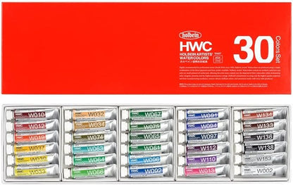 Japan Holbein Transparent Watercolor 5ml 24/ 30/ 48/ 60/ 108 Colors 