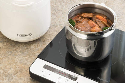 IRIS OHYAMA Japan stew pot 2.7L 4.5L stew pot camping pot stew pot insulation pot heat preservation conditioning RWP-N45