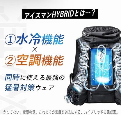 WORK Y'sGOD Japan Ice Man HYBRID-PRO II ICMPH2S-BLV-SET