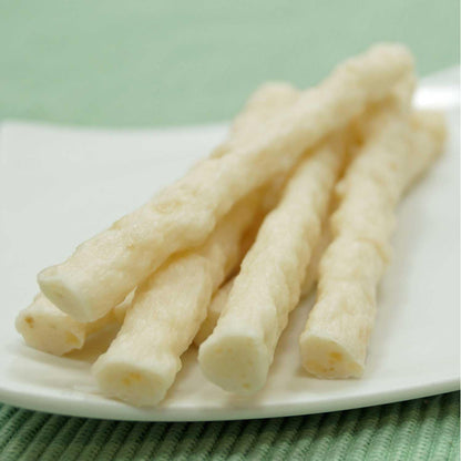 Doggyman White Low Fat Chewing Stick, Milk Flavor, 4.6 oz (130 g)