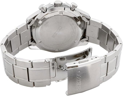 日本 SEIKO 三眼計時腕錶 SBTR027 日本限定 日本公司貨 日本精工 不鏽鋼錶殼 日常防水 石英錶 計時
