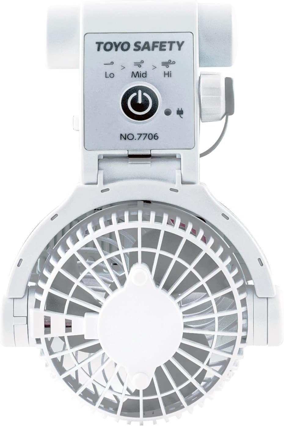 日本製 TOYO SAFETY  No.7703 No.7706 安全帽 外掛風扇 工人 工地 工安 消防 防災 地震