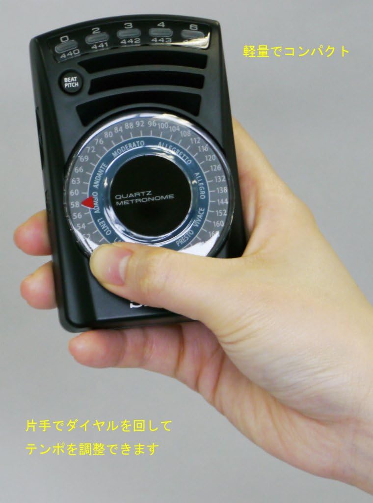SEIKO精工節拍器石英白/黑色 SQ60W
