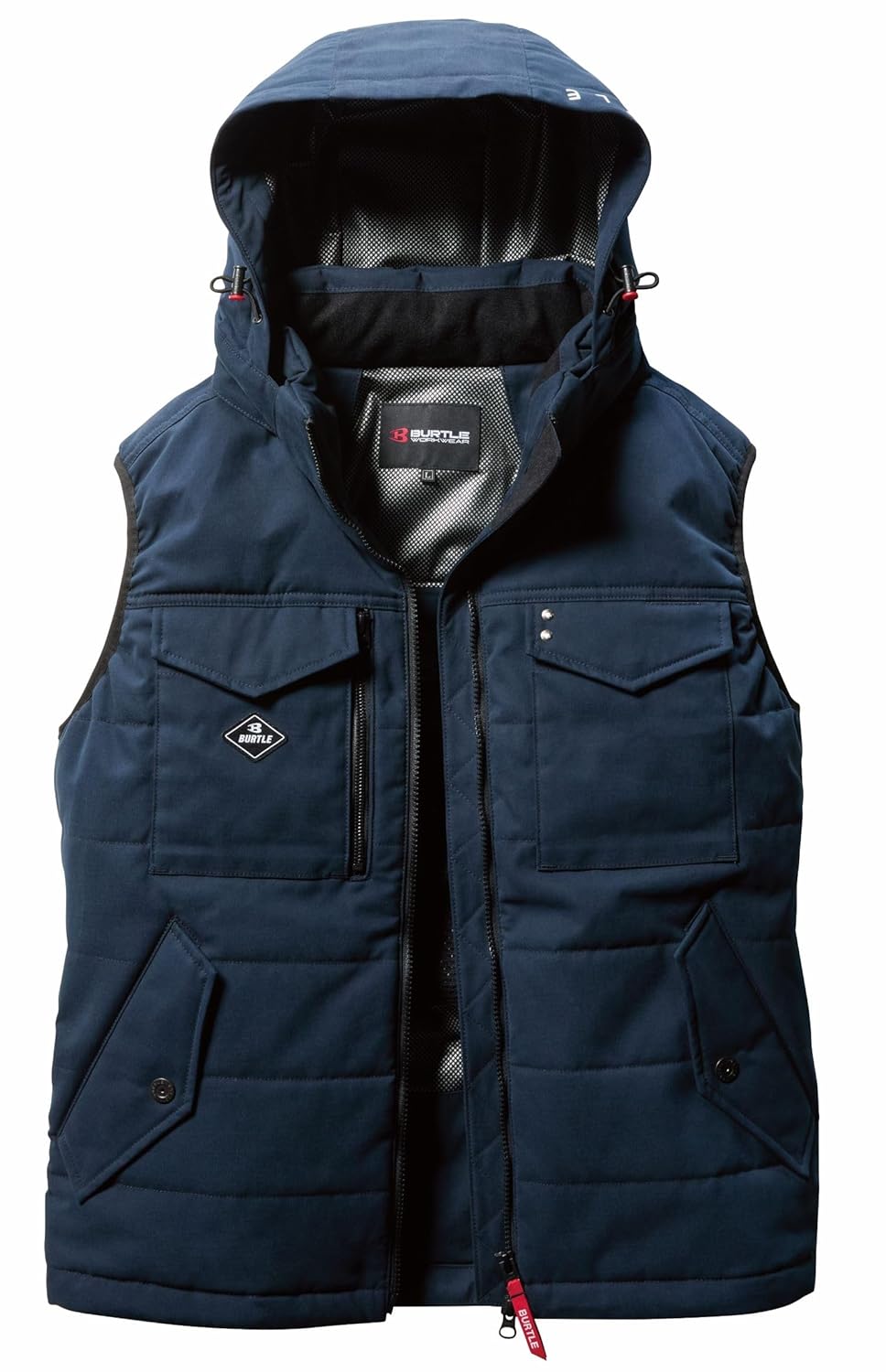 BURTLE バートル 防寒ベスト(ユニセックス) 秋冬用 ネイビー 5054 3 XXL