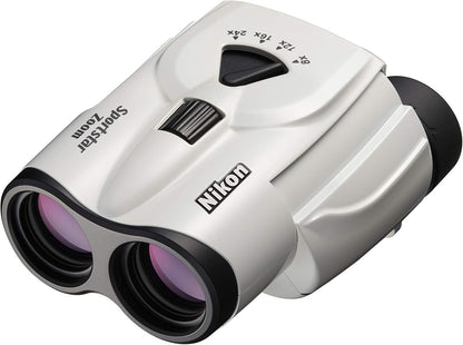 日本NIKON SportStar Zoom 望遠鏡 觀賽 雙筒 SPZ8-24X25 變焦 輕便 觀戰 尼康
