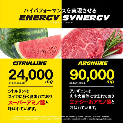日本 VITAS 瓜氨酸 x 精氨酸粉 能量飲料味 240g 30日份