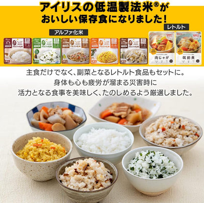 IRIS OHYAMA 防災用品 防災背包 防災套裝 62件套裝 簡易廁所 NBS2-62
