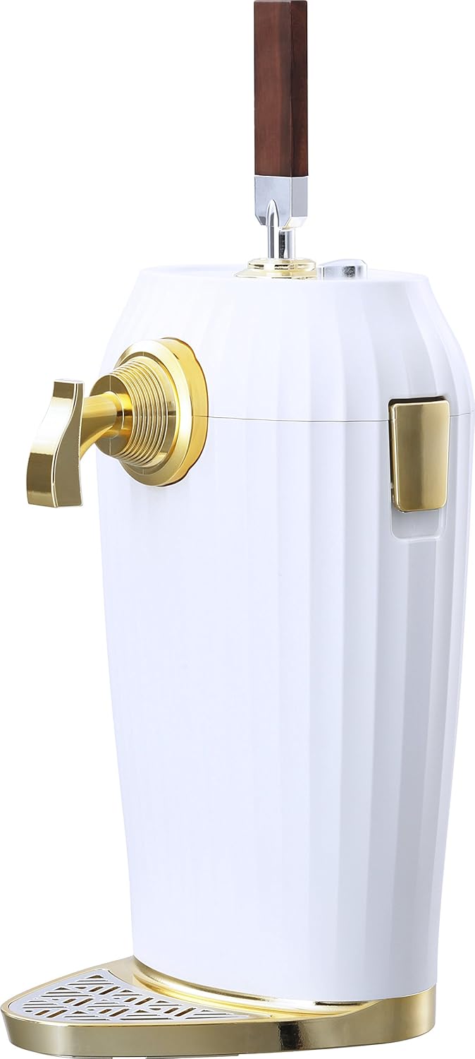 Japan GREEN HOUSE GH-BEERL Ultrasonic beer foaming machine Cocktail foaming machine Beer machine Fine foam can put 2 kinds of drinks at the same time
