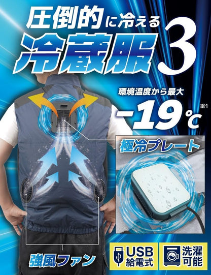 日本 thanko 新款 TKCV24 單品 空調服專用 作業服 工作服 電池 風扇
