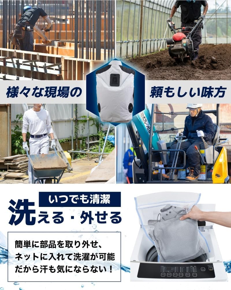 日本 thanko 新款 TKCV24 單品 空調服專用 作業服 工作服 電池 風扇